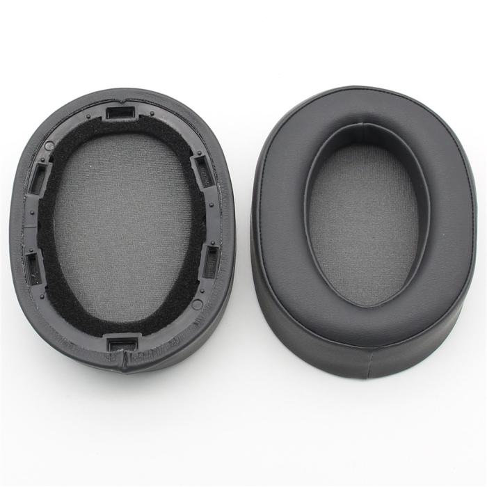 Bild 2, Öronkuddar För Sony MDR-100ABN/WH-H900N Svart