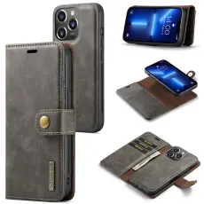 DG.MING iPhone 15 Pro Max 2in1 Magnet Fodral / Skal Gr&aring;