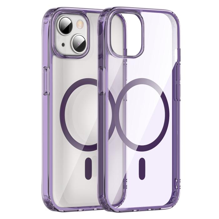 Bild 2, ColorPop iPhone 14 Skal CH MagSafe Transparent/Lila