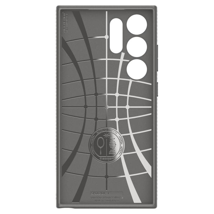Bild 3, Spigen Galaxy S24 Ultra Skal Liquid Air Marble Grey