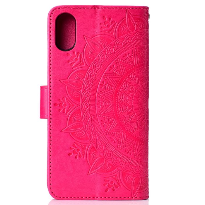 Bild 3, Xiaomi Redmi 9A - Mandala Fodral - Rosa