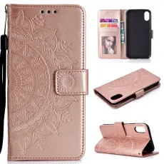 Xiaomi Redmi 9A - Mandala Fodral - Ros&eacute;guld