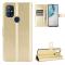 OnePlus Nord N10 5G - Crazy Horse Fodral - Guld