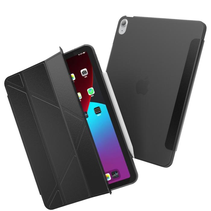 Bild 2, iPad Air 2025-2020 / Pro 11 2018 Fodral Tri-Fold Svart