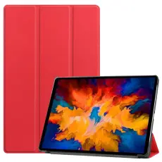 Lenovo Tab P11 Pro - Tri-Fold L&auml;der Fodral - R&ouml;d