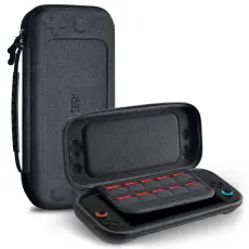 Tech-Protect Nintendo Switch 2 F&ouml;rvaringsv&auml;ska Hardpouch Gr&aring;