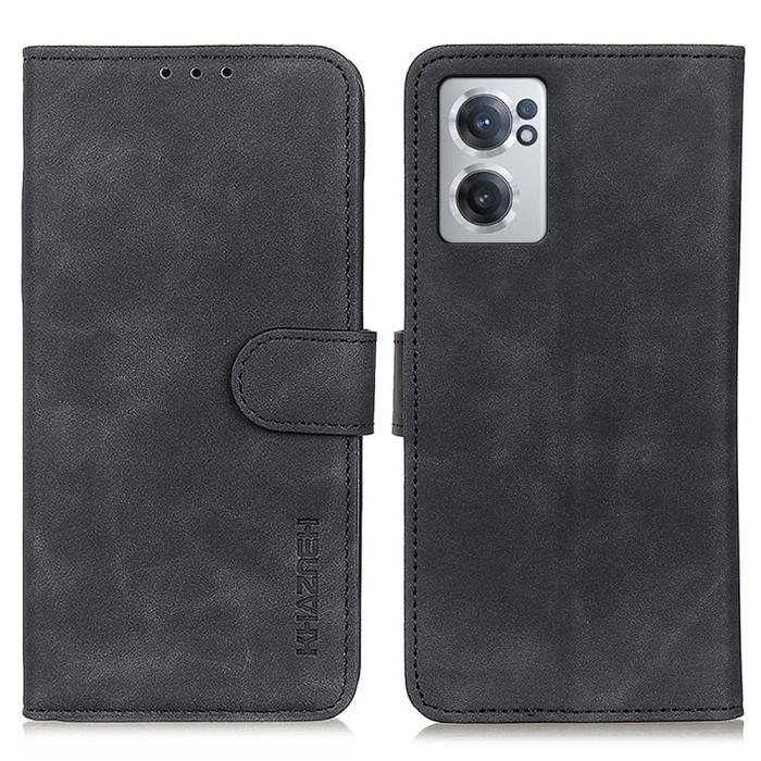 Bild 1, KHAZNEH OnePlus Nord CE 2 5G Fodral Retro Läder Svart