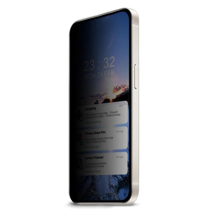 Bild 3, Samsung Galaxy S23 Plus Skärmskydd Härdat Glas Privacy