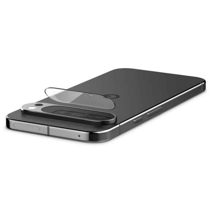 Bild 6, Spigen Googel Pixel 9 Pro 2-PACK Linsskydd Optik.tR 