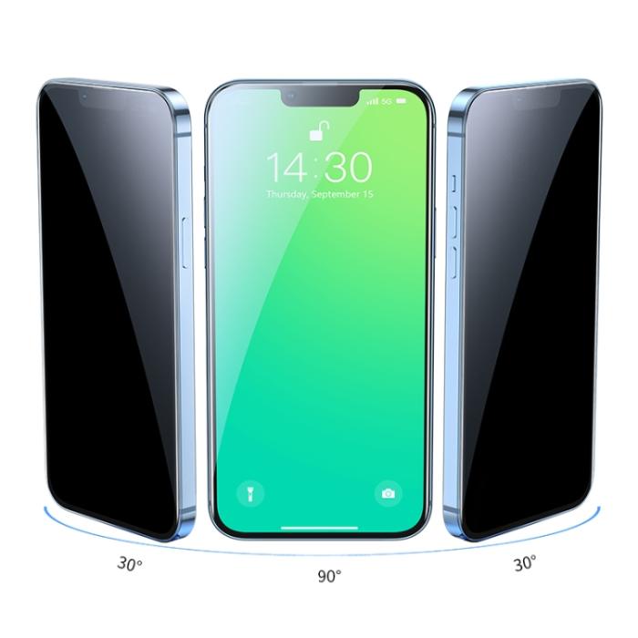 Bild 2, HOCO iPhone 14 Plus / 13 Pro Max Skärmskydd Nano 3D Privacy