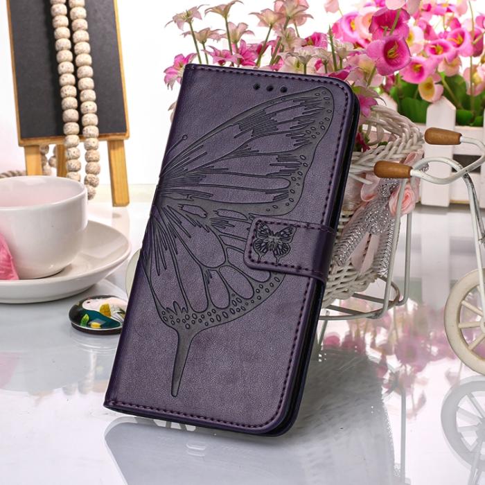 Bild 6, Samsung Galaxy S22 Fodral Butterfly Läder Lila