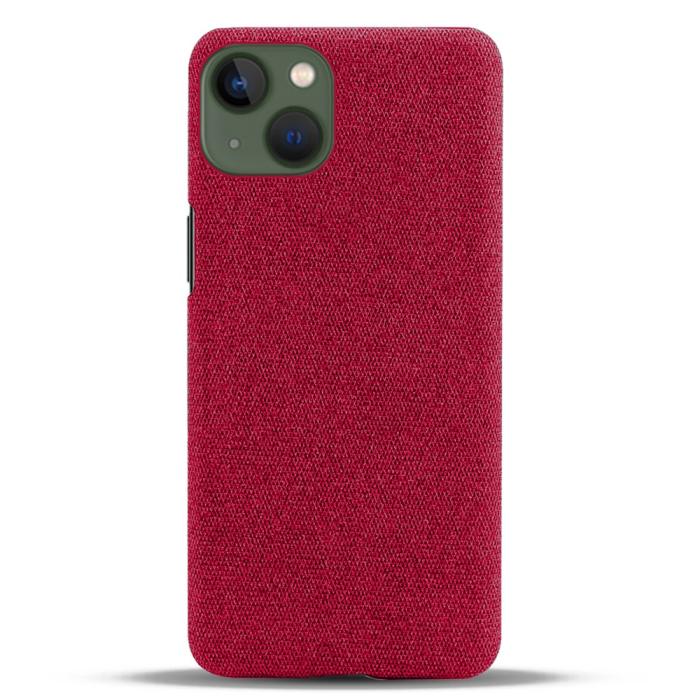 Bild 3, iPhone 15 Skal Tygbelagt Röd