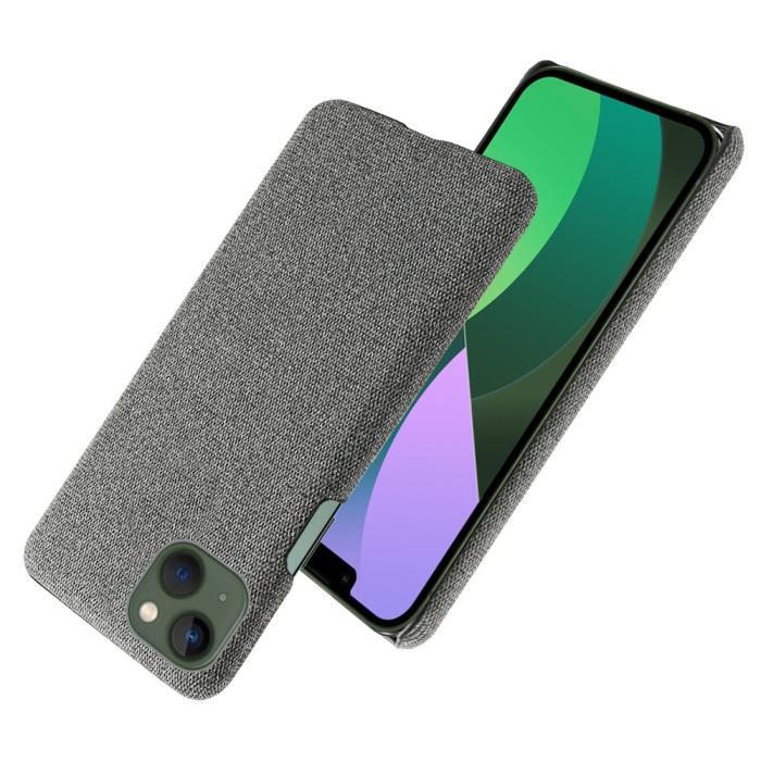 Bild 2, iPhone 15 Skal Tygbelagt Grå