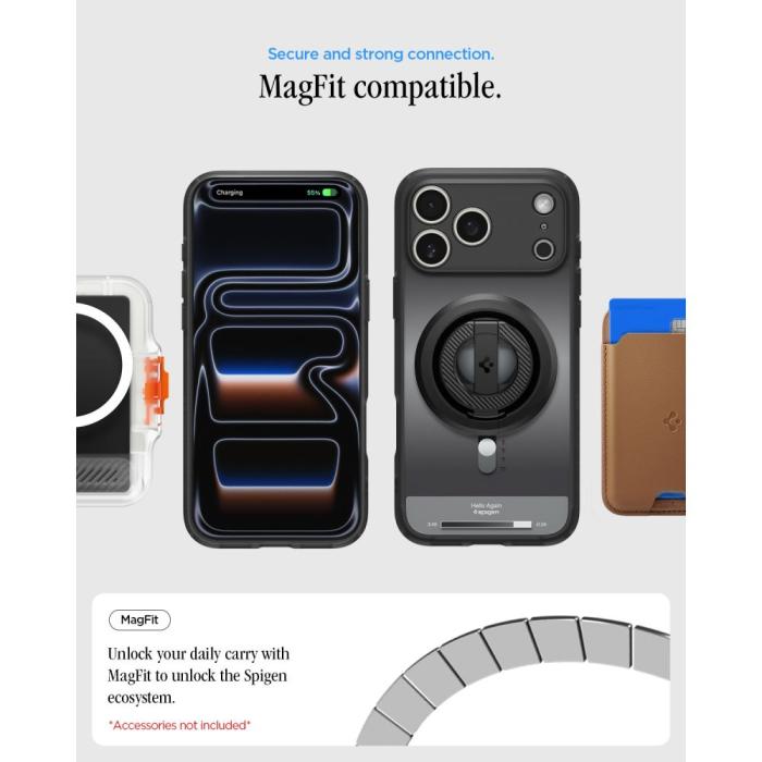 Bild 6, Spigen iPhone 18 Pro / 17 Pro Skal MagSafe Ultra Hybrid