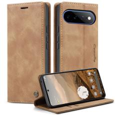 CASEME Google Pixel 11 Pro XL Fodral RFID L&auml;der Brun