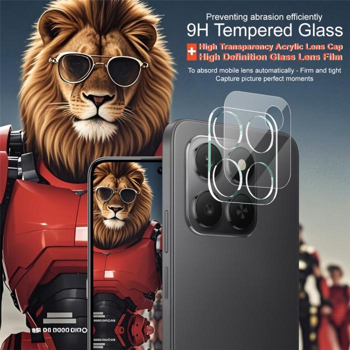 Bild 3, IMAK Honor 400 Smart Linsskydd Härdat Glas Transparent