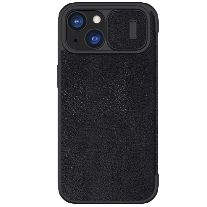 Bild 1, NILLKIN iPhone 15 Plus Fodral Qin CamShield Svart