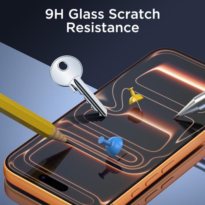 Bild 4, Tech-Protect Galaxy S25 / S24 10-PACK Skärmskydd Härdat Glas