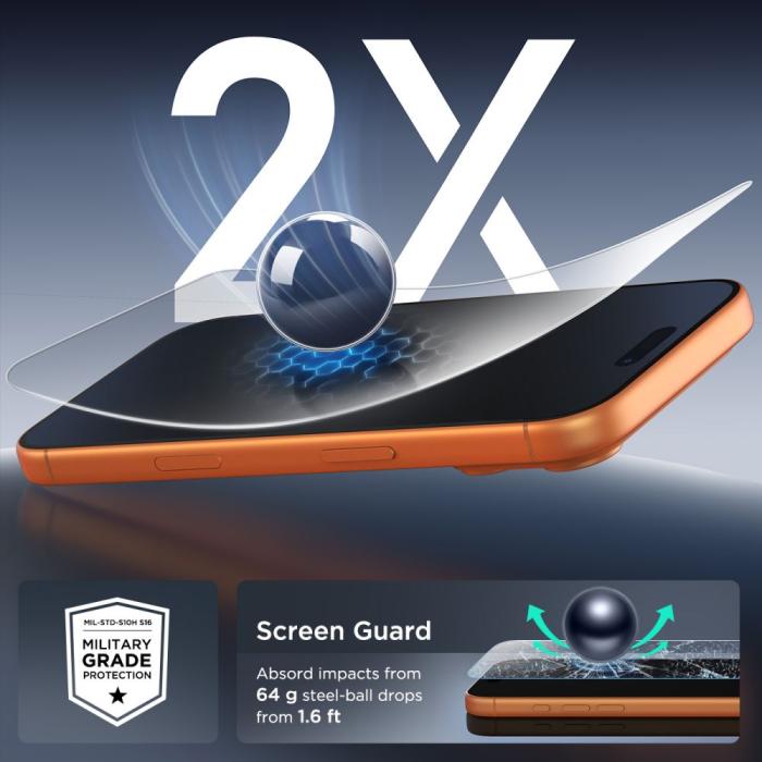 Bild 6, Tech-Protect Galaxy S25 / S24 10-PACK Skärmskydd Härdat Glas