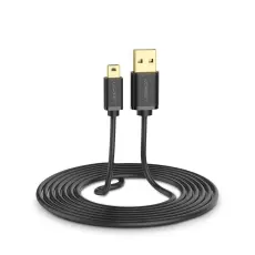 Ugreen 2m USB-A - USB Mini-B 5 Pin Laddningskabel Svart