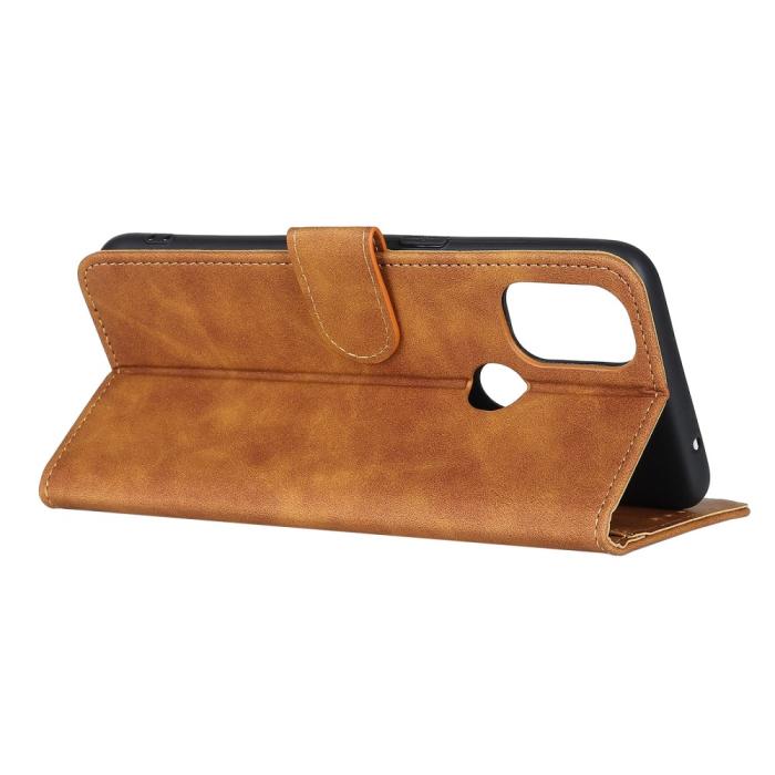 Bild 4, OnePlus Nord N100 - KHAZNEH Vintage Fodral - Brun