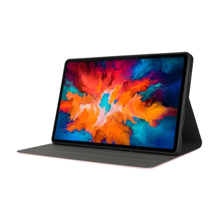 Bild 5, Lenovo Tab P11 / P11 Plus - Case Stand Fodral - Roséguld