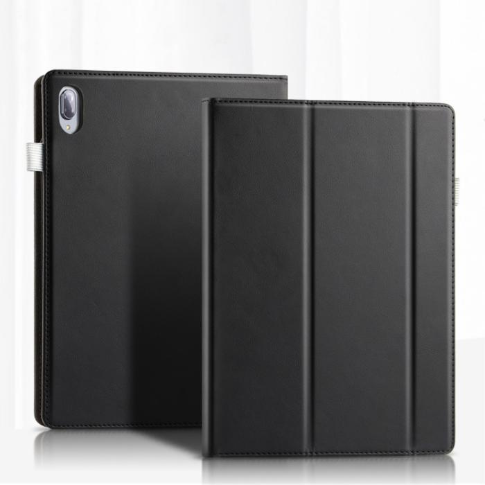 Bild 2, Lenovo Tab P11 Pro - Tri-Fold Fodral Med Pennhållare - Svart