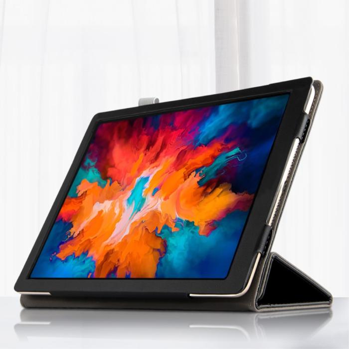 Bild 4, Lenovo Tab P11 Pro - Tri-Fold Fodral Med Pennhållare - Svart