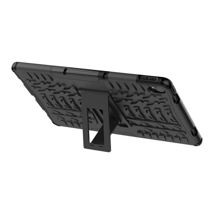 Bild 5, Lenovo Tab P11 / P11 Plus - Rugged Kickstand Armor - Svart