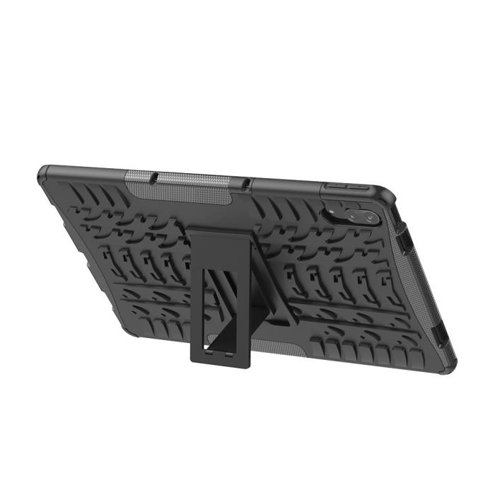 Bild 5, Lenovo Tab P11 Pro - Rugged Kickstand Armor - Svart