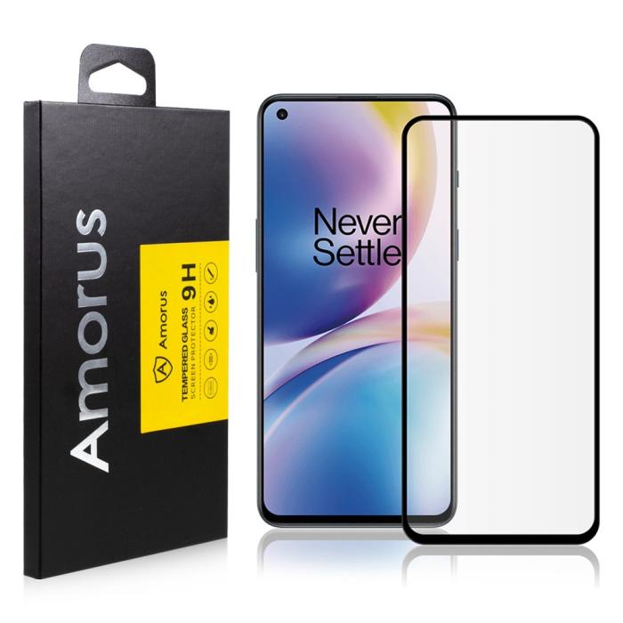 Bild 1, AMORUS OnePlus Nord 2T 5G / Nord 2 5G Heltäckande Skärmskydd