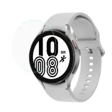 Samsung Galaxy Watch 4 44mm - CALANS Sk&auml;rmskydd I H&auml;rdat Glas
