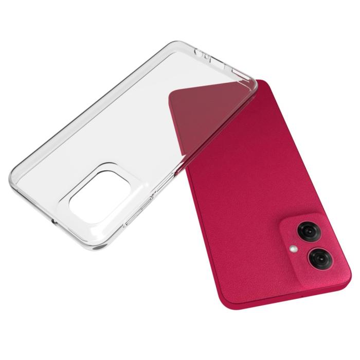 Bild 3, Motorola Moto G55 5G Skal TPU Transparent