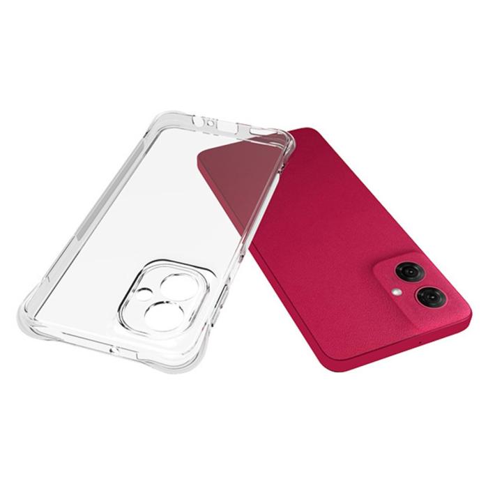 Bild 2, Motorola Moto G55 5G Skal TPU Shockproof Transparent