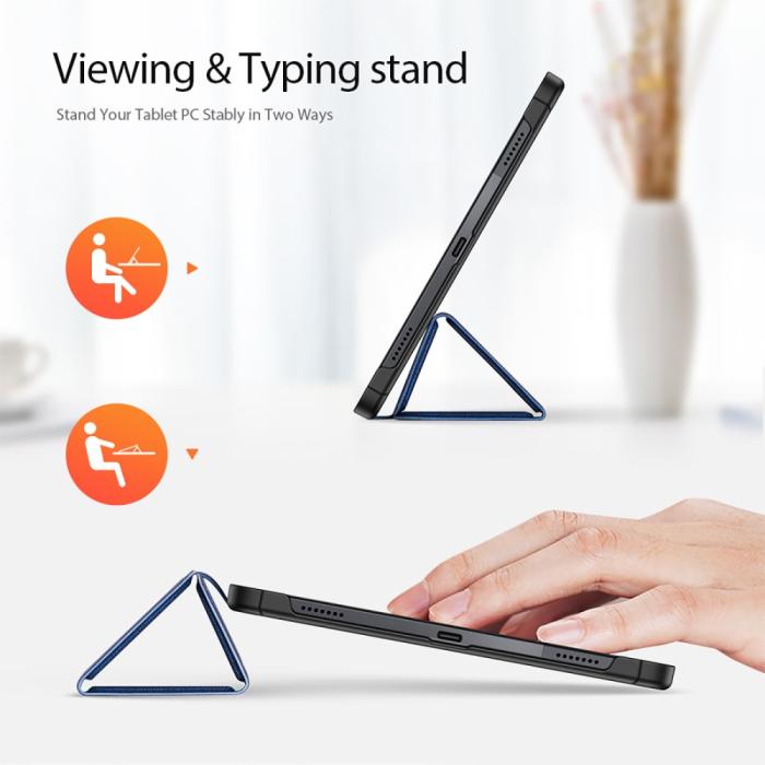 Bild 2, DUX DUCIS Lenovo Tab P11 Pro Gen 2 Fodral DOMO Tri-Fold Blå