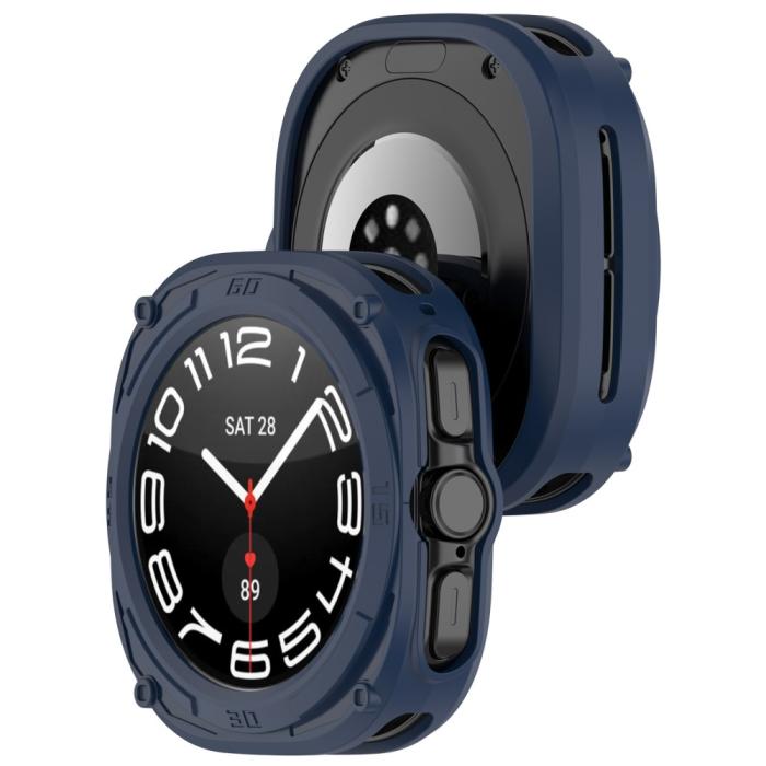 Bild 6, Galaxy Watch Ultra (2025) / 47 mm Skal TPU Mörk Blå
