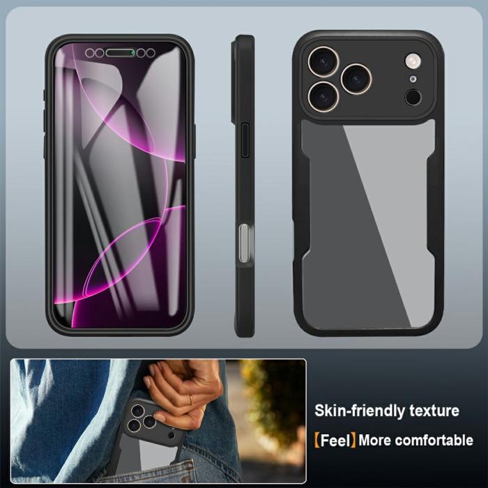 Bild 5, iPhone 18 Pro Max/17 Pro Max Skal med Skärmskydd Svart