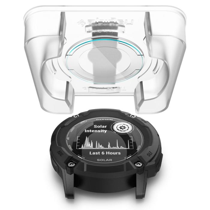 Bild 4, Spigen Garmin Instinct 2X Solar Skärmskydd GLAS.tR 