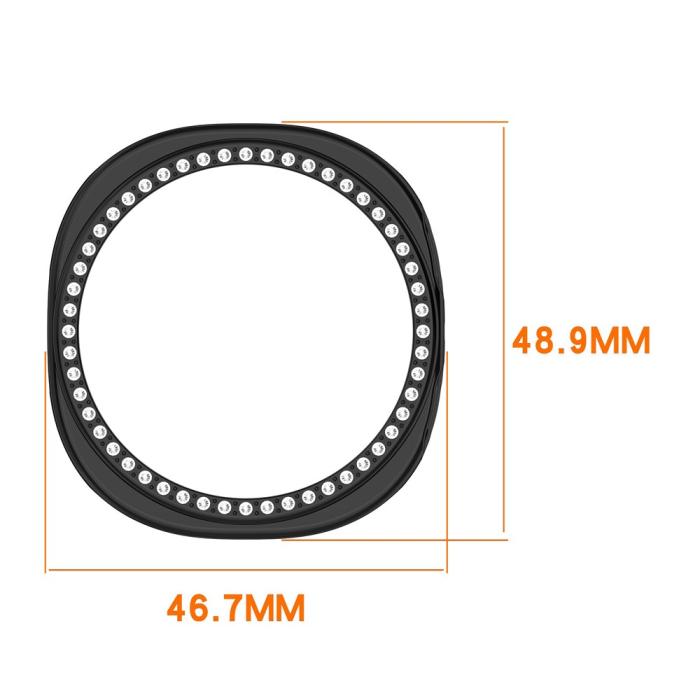 Bild 4, Samsung Galaxy Watch 8 44 mm Skal Strass Svart