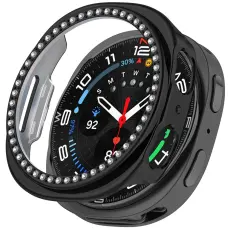 Samsung Galaxy Watch 8 44 mm Skal Strass Svart