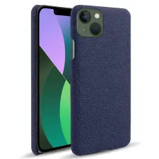 iPhone 15 Skal Tygbelagt Bl&aring;