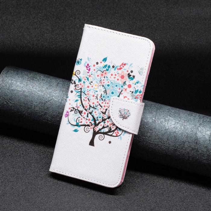 Bild 6, Xiaomi 12 Pro Fodral Med Tryck Blommigt Träd
