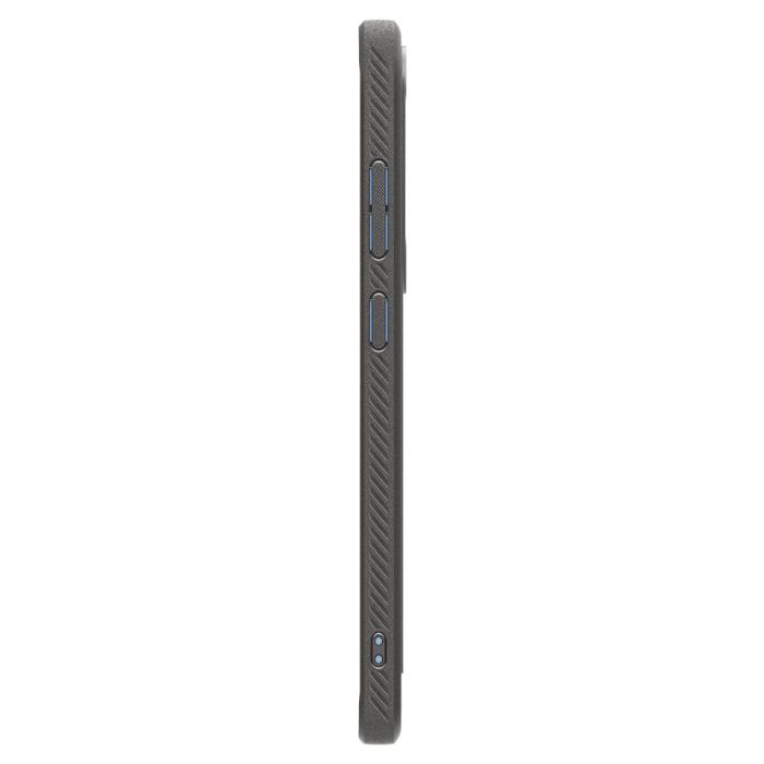 Bild 5, Spigen Galaxy S25 Ultra Skal MagSafe Rugged Armor Marble Grey