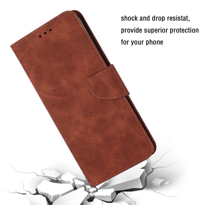 Bild 4, Samsung Galaxy S23 Plus Fodral Solid Läder Brun