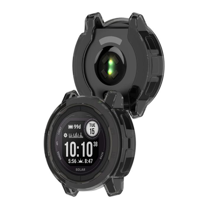 Bild 3, Garmin Instinct 2 TPU Skal Svart Tonad