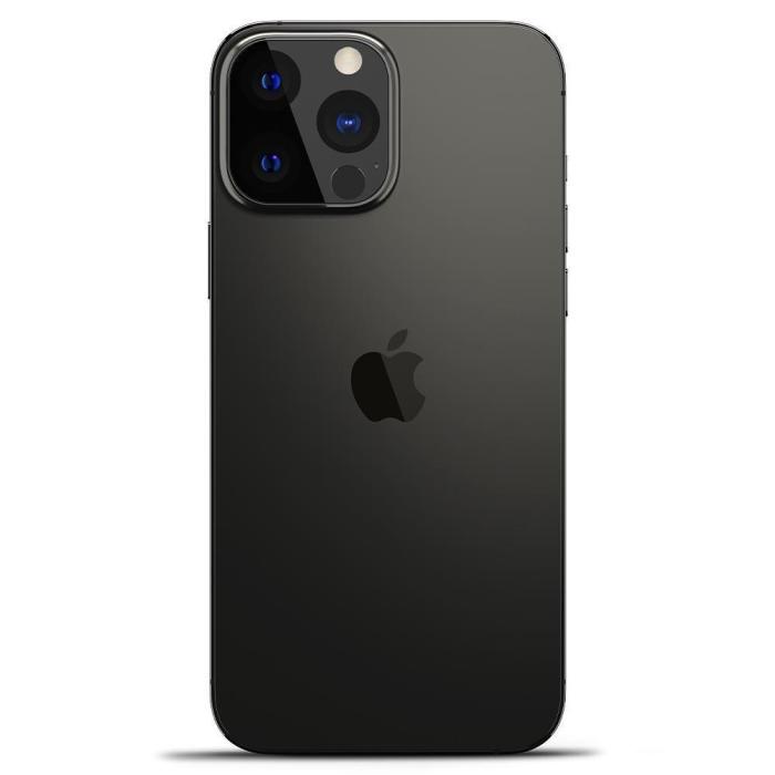 Bild 5, Spigen iPhone 13 Pro / 13 Pro Max 2-PACK Optik GLAS.tR Linsskydd Svart