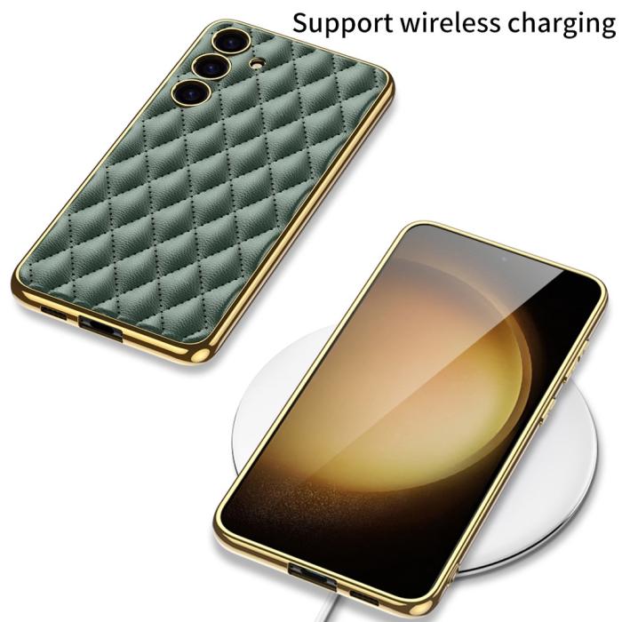 Bild 6, GKK Galaxy S24 Plus Skal Diamond Hybrid Läder Svart