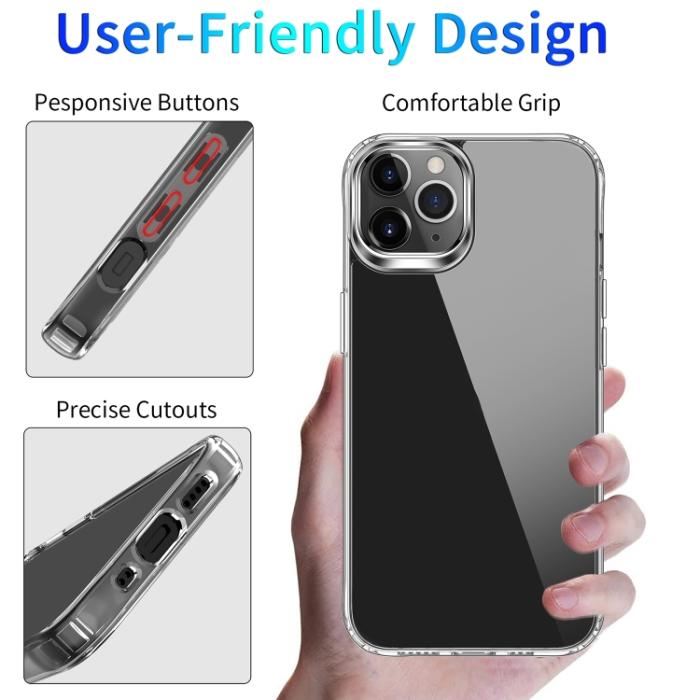 Bild 3, iPhone 14 Pro Skal Akryl/TPU Transparent