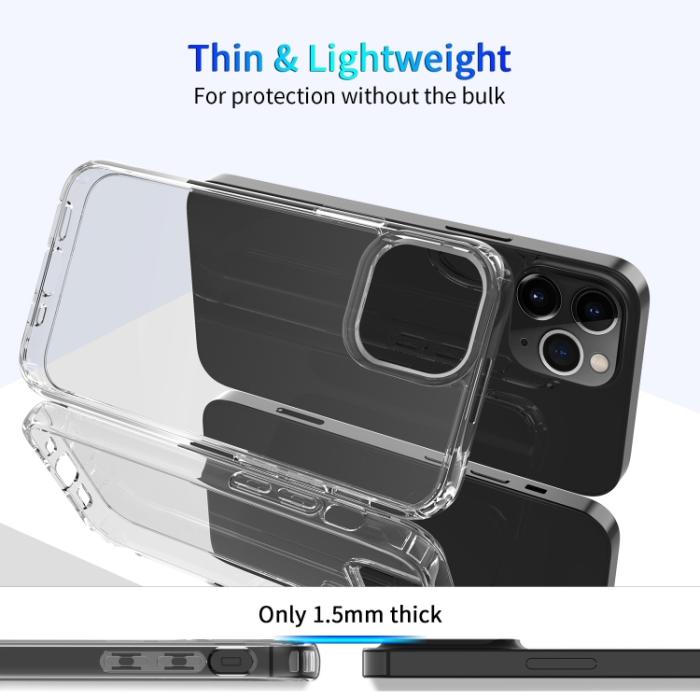 Bild 5, iPhone 14 Pro Skal Akryl/TPU Transparent