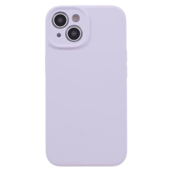 Bild 1, iPhone 15 Plus Skal Liquid Silikon Ljus Lila
